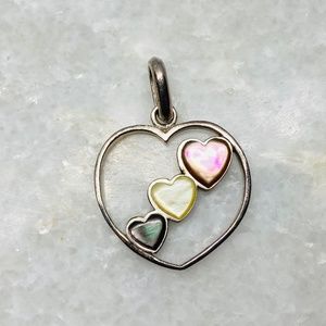 Vintage Gold Seashell Necklace Gold Chain Pendant 90s Ocean Theme 18”  Mermaid